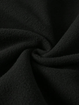 Ezwear sudadera informal tipo streetwear con lema, con corte holgado, estampado negro y rosa, para mujer, otono invierno