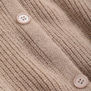 Dazy cardigan de botones de color liso para mujer, informal para uso diario, otono