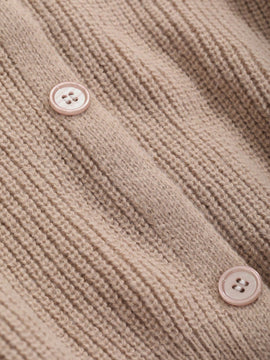 Dazy cardigan de botones de color liso para mujer, informal para uso diario, otono