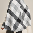 Lady abrigo de mujer de manga larga con cuello alto, botones dorados, estilo elegante para ocasiones casuales, de fiesta, boda, de oficina, en otono e invierno, en colores negro, blanco y gris, talla grande, nuevo.