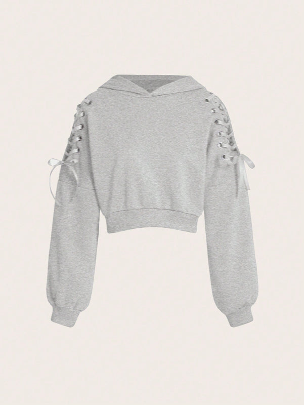 Ezwear capucha halloween con diseno de cordon con ojal de hombros caidos