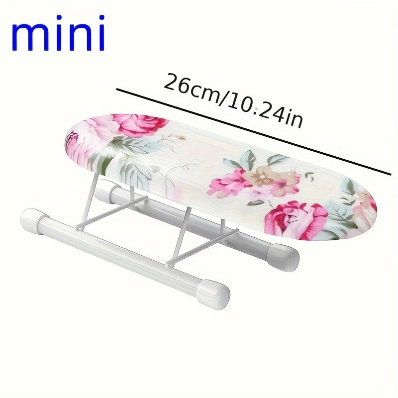 Tablero de planchado dedicado para mangas de camisa - No necesita energía, accesorio de planchado para 4 estaciones para mangas perfectas sin arrugas, regalo ideal para el Día de la Madre, blanco con diseño floral, accesorios de planchado, tablero de pla