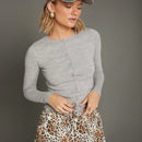 Westfade cardigan de sueter de punto suave