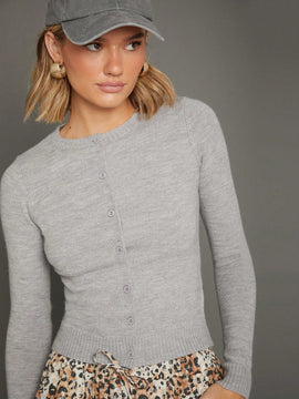 Westfade cardigan de sueter de punto suave