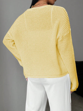 Essnce cardigan suelto y delgado de mujer con lazo adelante