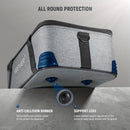 Neewer Bolsa de Transporte para Estudio con Acolchado de Espuma Móvil para Vision 4 ML300, CB60, RGB, MS60, MS150B - Funda de Viaje Duradera de Tela Oxford con Correa para el Hombro y Asa, Pies de Goma Antideslizantes y Antigolpes, Almacenamiento Portáti