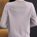 Essnce cardigan suelto y casual de mujer de un solo abotonado, de color liso, manga larga, para otono/invierno