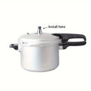 1pc Tapa de Válvula de Ventilación de Alta Presión para Olla - Válvula de Límite de Presión de Escape Premium para Cocinar de Forma Segura - Esenciales de Cocina para Cocineros Caseros