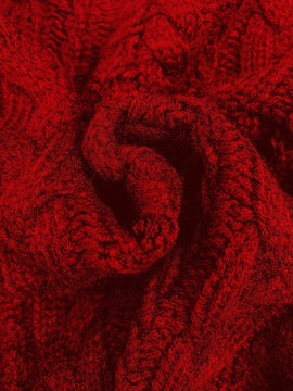 Moosta cardigan informal de manga de globo con nudo delantero de unicolor para otono/invierno
