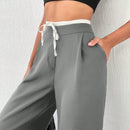 Tall pantalon inferior y pantalon comodo para mujeres altas