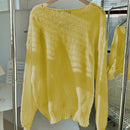 Frenchy cardigan de punto unicolor de color rosa palido con cinturon delantero, se puede usar sobre una camiseta