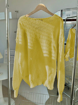Frenchy cardigan de punto unicolor de color rosa palido con cinturon delantero, se puede usar sobre una camiseta