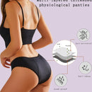 Finetoo set de 2 bragas de mujer de talle bajo, con volantes de encaje, de varias capas, transpirables y triangulares, de colores aleatorios
