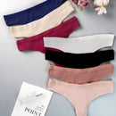 Set de 7 piezas de ropa interior de mujer con diseno triangular, de bajo corte, transpirable y sin costuras, para yoga y deporte, tipo espalda en t
