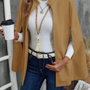 Emery rose ropa de otono para mujer, abrigo de lana con estilo de capa elegante para mujer, ropa de oficina para mujer