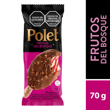 PALETA POLET 70G FRUTOS DEL BOSQUE