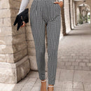 Emery rose pantalones casuales ajustados de unicolor para mujer, uso diario