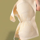 Dos piezas de ropa interior diaria para mujer, comoda, invisible, sin costuras, todo a juego, de tejido jacquard color albaricoque, fresco y transpirable, con textura avanzada