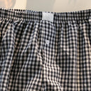 2 piezas de boxer a rayas, shorts informales y comodos con estampado a rayas para uso diario en casa o salir