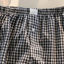 2 piezas de boxer a rayas, shorts informales y comodos con estampado a rayas para uso diario en casa o salir