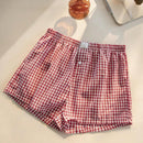 2 piezas de boxer a rayas, shorts informales y comodos con estampado a rayas para uso diario en casa o salir