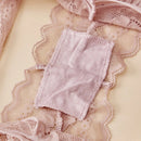 3 piezas de ropa interior femenina de encaje sexy, tanga transparente de moda, respirable y comodo, pantalones de mujer con elastico, casual y de unicolor g-string, lenceria de personalidad para chicas