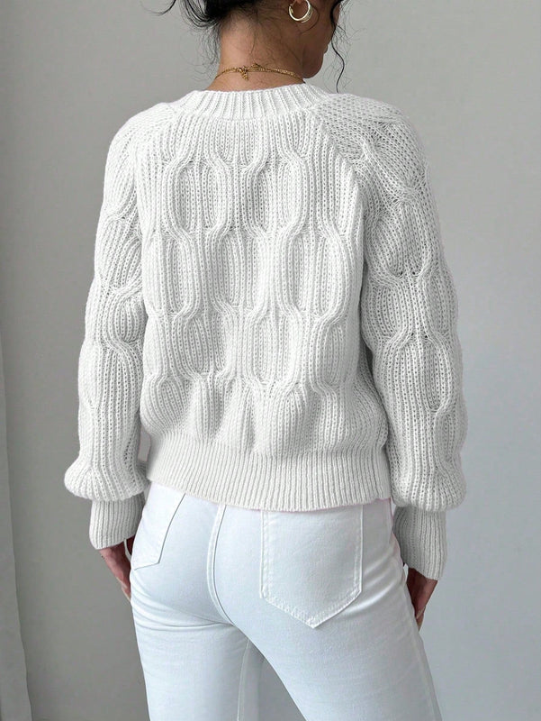 Elenzya chaqueta casual de mujer de unicolor con decoracion de mono, para otono/invierno