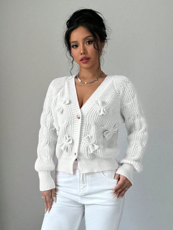 Elenzya chaqueta casual de mujer de unicolor con decoracion de mono, para otono/invierno