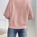 Frenchy cardigan con botones de corte casual y rayas para mujer, para otono/invierno