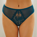 Finetoo set de 5 tangas de mujer con encaje y malla en diseno sexy