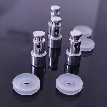 Conjunto de válvula de flotación y sellador de 5 piezas, piezas de repuesto compatibles de acero inoxidable para varias ollas a presión, sin batería, compatible con los modelos PPC770, PPC780, YBD60-100