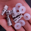 Conjunto de válvula de flotación y sellador de 5 piezas, piezas de repuesto compatibles de acero inoxidable para varias ollas a presión, sin batería, compatible con los modelos PPC770, PPC780, YBD60-100