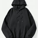 Ezwear sudadera con capucha informal con estampado de paisaje y letras oversize para otono e invierno