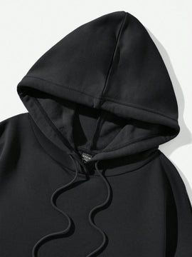 Ezwear sudadera con capucha informal con estampado de paisaje y letras oversize para otono e invierno