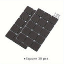 Juego de 30 Almohadillas Antideslizantes para Muebles - Fácil de Pegar, Reducción de Arañazos y Ruido, Perfecto para Uso Interior/Exterior en Oficinas, Dormitorios y Espacios de Estar