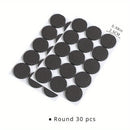 Juego de 30 Almohadillas Antideslizantes para Muebles - Fácil de Pegar, Reducción de Arañazos y Ruido, Perfecto para Uso Interior/Exterior en Oficinas, Dormitorios y Espacios de Estar