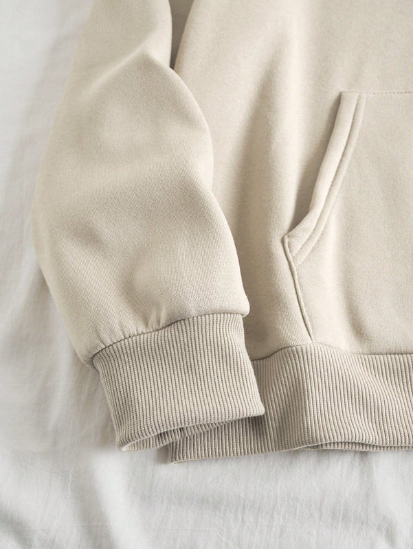 Ezwear sudadera con capucha casual de manga larga con estampado de pentagrama
