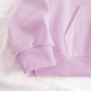 Ezwear sudadera con capucha de felpa con estampado de leopardo y estrella, otono/invierno