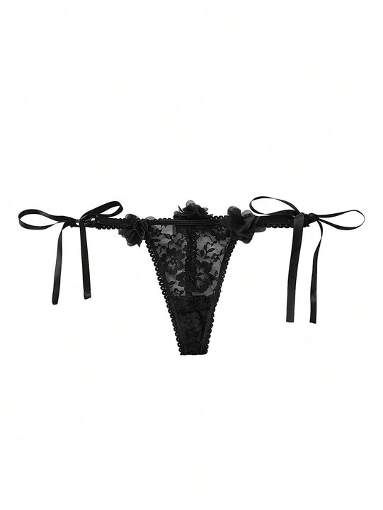 Spicyhot bragas tipo tanga con estampado floral romantico y sexy para mujeres con mono