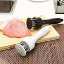 Ablandador de carne de acero inoxidable con 21 cuchillas - Artilugio de cocina para cocinar, herramienta para perforar carne, accesorio para la preparación de alimentos