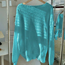 Frenchy cardigan de punto unicolor de color rosa palido con cinturon delantero, se puede usar sobre una camiseta