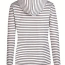 Sudadera con capucha a rayas para mujer con bolsillo con sombrero, sudadera de felpa bordada, mujer, otono e invierno, engrosada