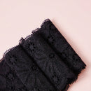 3 piezas de bragas tipo tanga con diseno de encaje y flores, ropa interior sexy de talle bajo para mujer