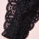 3 piezas de bragas tipo tanga con diseno de encaje y flores, ropa interior sexy de talle bajo para mujer