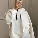 Dazy sudadera holgada casual con capucha nueva para mujer, otono