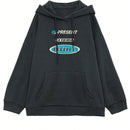 Dazy sudadera holgada y casual de felpa para mujer, nuevo diseno de otono