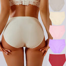 Finetoo set de 5 calzoncillos de mujer de unicolor, comodos y sin costuras