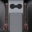 2 Piezas de Tira Selladora para Espacio del Asiento del Coche: Diseño de Doble Ranura para Llaves, Teléfonos, Tarjetas, Monedas, etc. - Impermeable y Hecha de Material PC