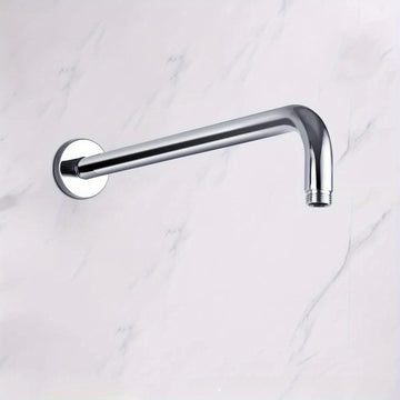 Brazo de ducha de acero inoxidable de 13" con barra de rociado oculta - Accesorio de ducha fijo para diseño de baño moderno, accesorio de baño | Diseño de ducha moderno | Brazo de ducha duradero, brazo de ducha