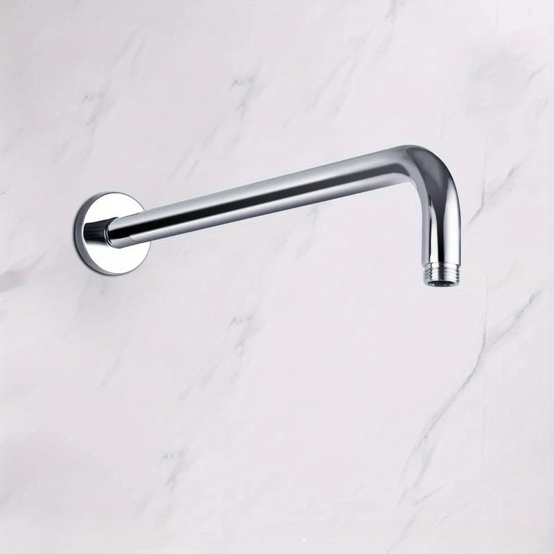 Brazo de ducha de acero inoxidable de 13" con barra de rociado oculta - Accesorio de ducha fijo para diseño de baño moderno, accesorio de baño | Diseño de ducha moderno | Brazo de ducha duradero, brazo de ducha